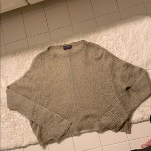 Anthropologie Wooden Ships Cropped Sweater